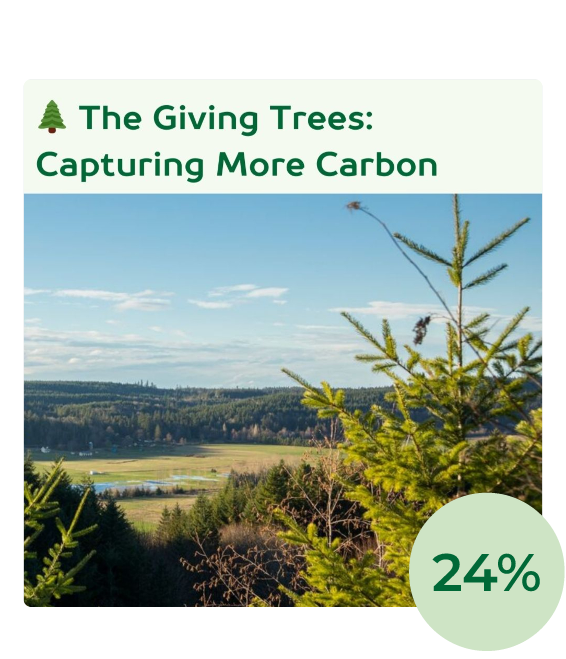 The Giving Trees: Capturing More Carbon 