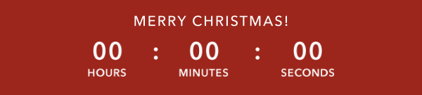 COUNTDOWN TO CHRISTMAS!