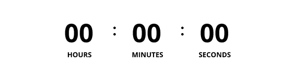 Countdown timer expiring at midnight